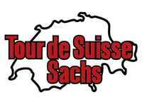 Tour de Suisse Aufkleber Sachs (Tank) freigestellt