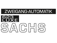 Aufkleber Sachs 623 Luxe Automatik
