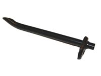 Embout d'échappement noir, vieux vélomoteur Puch X30 Embout d'échappement noir, vieux vélomoteur Puch X30