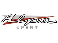 Autocollant Alpa Sport (105x28mm)
