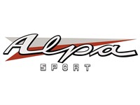 Autocollant Alpa Sport (105x28mm) Autocollant Alpa Sport (105x28mm)