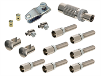 Kit tendeur et vis serre cables, vélomoteurs Sachs 50/2, 50/3, 503 vitesses manuelles Kit tendeur et vis serre cables, vélomoteurs Sachs 50/2, 50/3, 503 vitesses manuelles