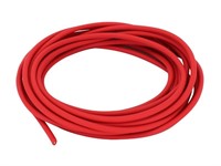 Cable de bougie 5mm rouge (rouleau 5m)