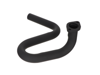 Coude d'échappement 25.5mm tuning noir, vélomoteurs Puch Supermaxi LG1 / LG2