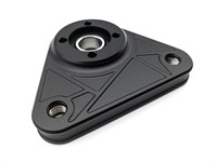 Plateau de roue arrière alu CNC MCRWK noire, vélomoteurs Piaggio Ciao, Si, Bravo Plateau de roue arrière alu CNC MCRWK noire, vélomoteurs Piaggio Ciao, Si, Bravo