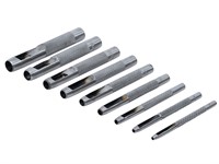 Jeu d'emporte pièce a frapper 9pcs 2.5 à 10mm Jeu d'emporte pièce a frapper 9pcs 2.5 à 10mm