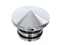 Bouchon de réservoir d'essence chromé (Ø30mm), vélomoteur Peugeot 103/MBK 51 Bouchon de réservoir d'essence chromé (Ø30mm), vélomoteur Peugeot 103/MBK 51