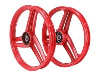 Paire de jante alu rouge 17", vélomoteurs 103 SP-MVL Paire de jante alu rouge 17", vélomoteurs 103 SP-MVL