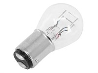 Rücklichtbirne Flösser BA15D, weiss 12V 21/5W, (bay15d) zum Stecken «Stop- & Bremslicht)