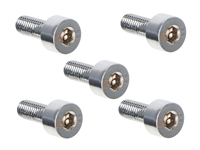 Kit visserie imbus chrome M8 x 22mm (5pcs), moyeu de roue vélomoteurs Puch (Leleu et Grimeca)