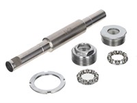Axe de pédalier court complet avec roulements, inox, vélomoteurs type Sachs 50/2 Axe de pédalier court complet avec roulements, inox, vélomoteurs type Sachs 50/2