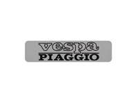 Autocollant de réservoir VESPA en alu (1pce), Piaggio Autocollant de réservoir VESPA en alu (1pce), Piaggio