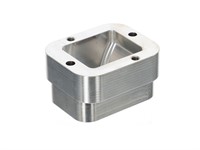Cale d'admission spacer alu CNC pour carter ADDY, vélomoteur Puch Maxi Cale d'admission spacer alu CNC pour carter ADDY, vélomoteur Puch Maxi