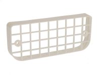 Grille de phare arrière blanche, vélomoteurs Piaggio Ciao P / PX rectangulaire