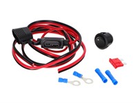 Bouton interrupteur ON / OFF avec cablage et fusible, pour carrosserie Bouton interrupteur ON / OFF avec cablage et fusible, pour carrosserie