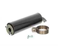 Silencieux carbone (à visser entraxe 37mm), universel vélomoteurs, scooter, moto Silencieux carbone (à visser entraxe 37mm), universel vélomoteurs, scooter, moto