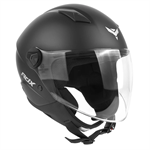 Casque JET ouvert ADX AJ100 Noir matt , Taille : M