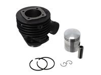 Cylindre fonte complet SACHS 3/4vitesses, Ø 41mm 50cc (ailettes 92mm) Cylindre fonte complet SACHS 3/4vitesses, Ø 41mm 50cc (ailettes 92mm)