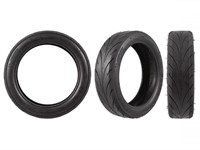 Pneu trottinette électrique slick plat, taille : 10x2.5