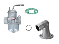 Set carburateur 17mm Bing camouflé, vélomoteurs Puch X30 NS/NL Set carburateur 17mm Bing camouflé, vélomoteurs Puch X30 NS/NL