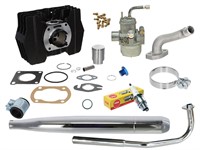 Pack moteur tuning Ø38mm 50cc, moteur vélomoteurs Sachs AB / AC / ADV (cylindre radial, grosses ailettes)