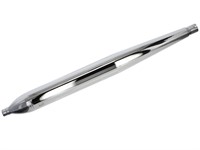Silencieux d'échappement 28/70mm type «flute» chrome 1ère qualité Silencieux d'échappement 28/70mm type «flute» chrome 1ère qualité