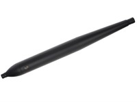 Silencieux d'échappement 28/70mm type «flute» noir 1ère qualité Silencieux d'échappement 28/70mm type «flute» noir 1ère qualité