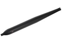 Silencieux d'échappement 32/70mm type «flute» noir 1ère qualité Silencieux d'échappement 32/70mm type «flute» noir 1ère qualité