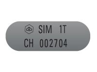 Aufkleber Piaggio SIM 1T CH 002704