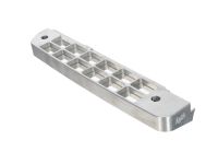 Gepäckträger links Akoa CNC, alu natur, Piaggio Si Gepäckträger links Akoa CNC, alu natur, Piaggio Si