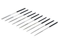 Jeu de limes diamantées droites 140 x 3 mm (10 pièces) Jeu de limes diamantées droites 140 x 3 mm (10 pièces)