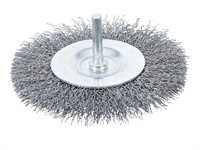Scheibenbürste / Drahtbürste Ø 100 mm für Bohrfutter