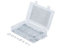 Assortiment de rondelles/rondelles Grower Ø 4 - 8 mm (250 pcs) Assortiment de rondelles/rondelles Grower Ø 4 - 8 mm (250 pcs)
