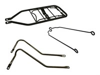 Set barres de chassis noir, vélomoteurs Puch Maxi S Set barres de chassis noir, vélomoteurs Puch Maxi S