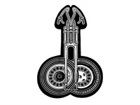 Autocollant sticker "mini wheels" 60x80mm Autocollant sticker "mini wheels" 60x80mm
