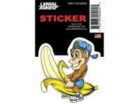 Autocollant sticker "Bébé singe-banane" 60x80mm Autocollant sticker "Bébé singe-banane" 60x80mm