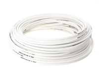 Rouleau de gaine de cable fourré téflon Ø5mm (30m), blanc Rouleau de gaine de cable fourré téflon Ø5mm (30m), blanc