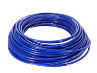 Rouleau de gaine de cable fourré téflon Ø5mm (30m), bleu Rouleau de gaine de cable fourré téflon Ø5mm (30m), bleu