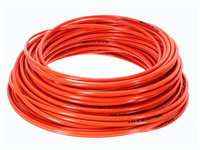 Rouleau de gaine de cable fourré téflon Ø5mm (30m), orange