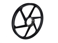 17" Felge Puch Guss 6 Speichen schwarz 17" Felge Puch Guss 6 Speichen schwarz
