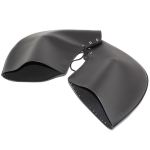 Manchon/gants de guidon en cuir (paire), universel vélomoteurs Manchon/gants de guidon en cuir (paire), universel vélomoteurs