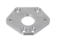 Spacer adaptateur alu CNC 24mm pour boite 4 clapets Malossi, vélomoteur Puch avec kit Polini / Peugeot Spacer adaptateur alu CNC 24mm pour boite 4 clapets Malossi, vélomoteur Puch avec kit Polini / Peugeot