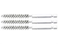 Brosse en acier 8 mm 6,3 mm (1/4") 3 pièces Brosse en acier 8 mm 6,3 mm (1/4") 3 pièces