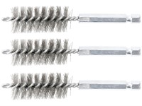 Brosse en acier 19 mm 6,3 mm (1/4") 3 pièces Brosse en acier 19 mm 6,3 mm (1/4") 3 pièces