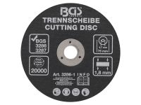 Disque à tronconner/couper 75 x 1,8 x 9,7 mm Disque à tronconner/couper 75 x 1,8 x 9,7 mm