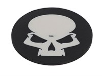 Autocollant stickers emblème de démarreur à câble à coller (crâne)