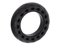 Pneu trottinette éléctrique slick perforé, taille : 10x2,5-60/70-6,5