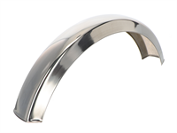 Garde-boue avant INOX (largeur 86mm), universel vélomoteurs en roue de 16/17"pouces Garde-boue avant INOX (largeur 86mm), universel vélomoteurs en roue de 16/17"pouces