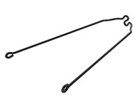 Renfort rigidificateur de garde-boue arrière, vélomoteur Puch Velux X30 roue 19" (noir) Renfort rigidificateur de garde-boue arrière, vélomoteur Puch Velux X30 roue 19" (noir)