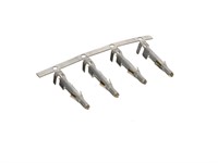 Cosse de câble mâles pour fiche ronde L=20 mm, Ø=2,1 mm